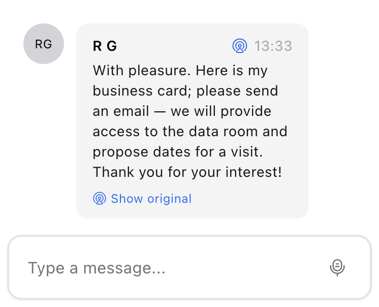 Communicate without language barriers